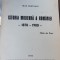 ISTORIA MODERNA A ROMANIEI 1978-1900 IOAN MUNTEANU NOTE DE CURS