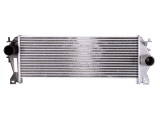 Intercooler Land Rover Defender (LD), 05.2007-02.2016, motor 2.4 TD4 90kw, diesel, cutie manuala, cu/fara AC, aluminiu brazat/plastic, 590x202x40 mm,