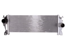 Intercooler Land Rover Defender (LD), 05.2007-02.2016, motor 2.4 TD4 90kw, diesel, cutie manuala, cu/fara AC, aluminiu brazat/plastic, 590x202x40 mm,