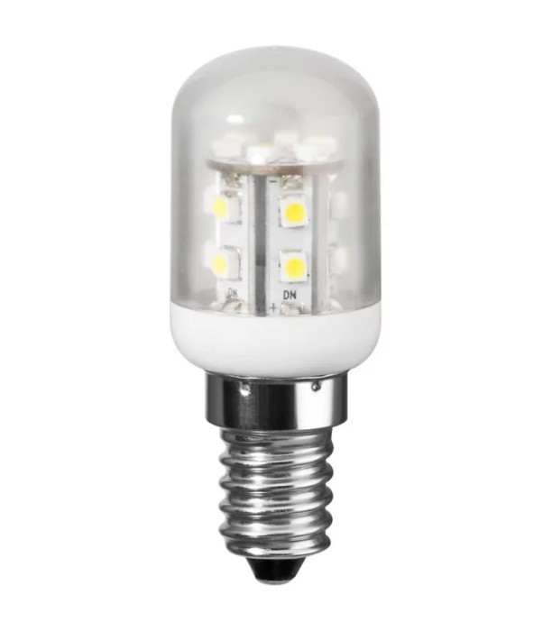 Bec cu LEDuri E14 1.2W 5500K alb rece frigider lampa Goobay