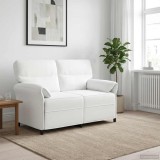 vidaXL Canapea 100% poliester, cadru din metal, MDF, placaj 42033894