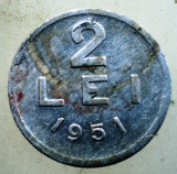 1.860 ROMANIA RPR 2 LEI 1951