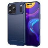 Husa iPhone 17 Pro Max Asteroid GSM Carbon Silicone, albastru