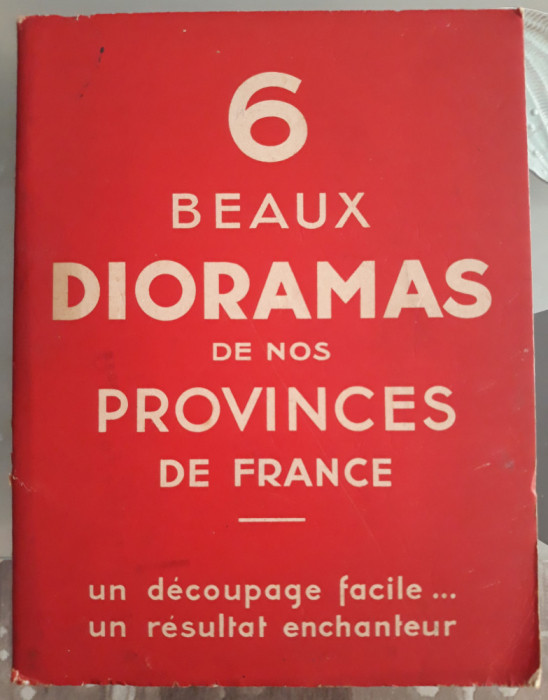 6 DIORAME PROVINCIILE FRANTEI - EDITIE INTERBELICA 1923
