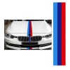 Sticker Capota BMW M Performance, Dungi 150cm x 12cm, Autocolant Exterior Oracal