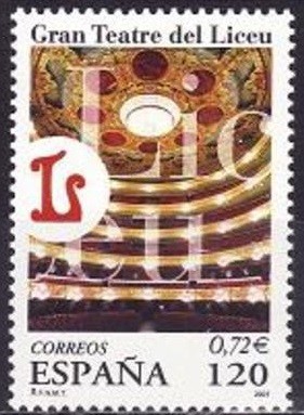 C1318 - Spania 2001 - Arta neuzat,perfecta stare foto