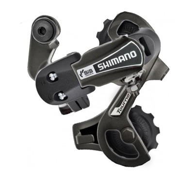 Schimbator spate Shimano TOURNEY RD-TY21-B-SS 6 viteze prindere directa negru Cod:ARDTY21BSSDL foto
