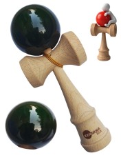 Kendama profesionala, Bila din lemn + Sticker pentru telefon, 123KD