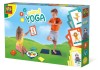 Set Yoga Animale SES Creative, 2 Saltele, 27 Carduri cu Posturi, Joc Educativ, 3 Ani+