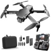 Drona cu 2 camere iUni M10, 2 Baterii, Ecran LCD 2.4 inch, Wi-Fi FPV, Card microSD inclus, Pliabila, Transmisie live pe telefon