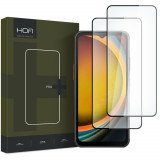 Set 2 Folii de protectie Hofi Glass Pro+ pentru Samsung Galaxy Xcover 7 Negru