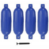 Baloane de acostare, 4 buc., albastru, 58,5 x 16,5 cm, PVC GartenMobel Dekor, vidaXL