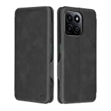 Husa 360&Atilde;&sbquo;&Acirc;&deg; Honor 200 Smart Techsuit Safe Wallet Plus, negru