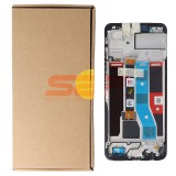 Display LCD cu Touchscreen si Rama Original Realme C51 Negru (Service Pack)
