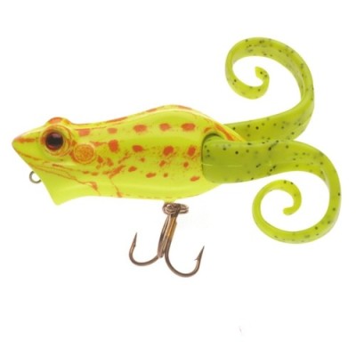 Popper Frenzy Berkley Chartreuse Frog, 6cm 10g foto