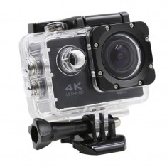 Camera Sport ActionCam UltraHD 4K @ 30fps WiFi 16.0MP Black Pachet Complet foto