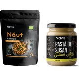 Pachet Naut Ecologic/Bio 500g + Pasta de Susan Tahini Alb Ecologica/Bio 250g