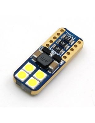 Led auto Canbus T10 8 Smd 3030 9-30V &amp;ndash; fara polaritate &amp;ndash; BTLEK003 foto
