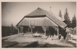 1937 Ilustrata SKV Casa Robert Gutt, Muntii Negoi - stampila turistica