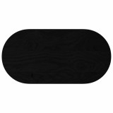 Cumpara ieftin Blat de masa maro inchis 80x40x2 cm lemn masiv de stejar oval