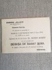 1956, Invit. Derașa de Sabat Șuva, Dr. Moses Rosen, sinagoga Malbin, București