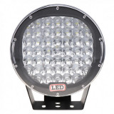 Proiector LED Auto Offroad 225W, 12V-24V, 18000 Lumeni, Rotund, Spot Beam 30 Grade, Xenon Bright