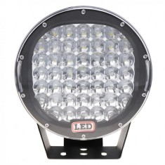 Proiector LED Auto Offroad 225W, 12V-24V, 18000 Lumeni, Rotund, Spot Beam 30 Grade