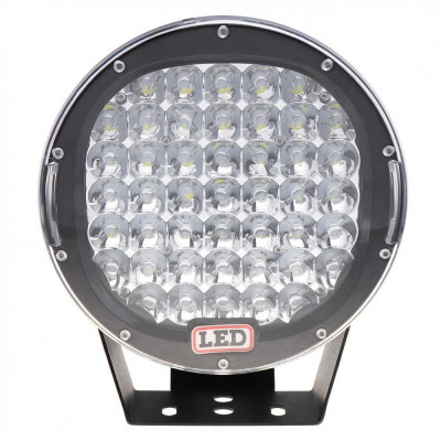 Proiector LED Auto Offroad 225W, 12V-24V, 18000 Lumeni, Rotund, Spot Beam 30 Grade foto