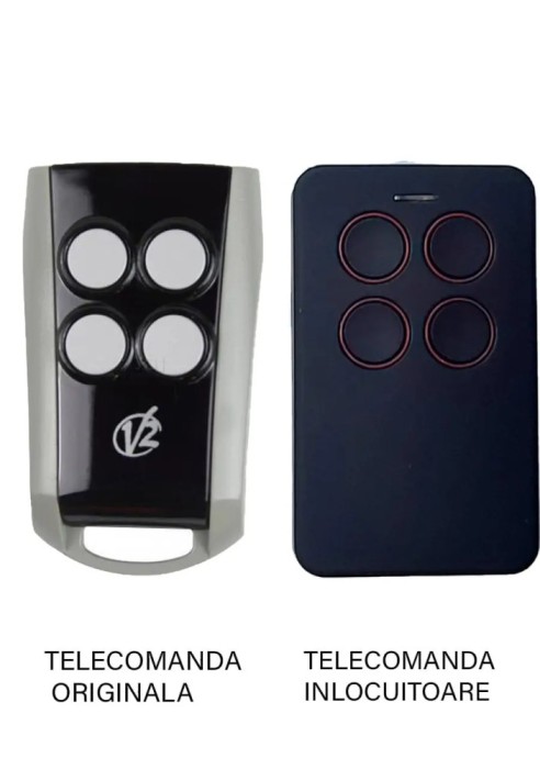 Telecomanda inlocuitoare poarta garaj de 2 si 4 canale cod saritor 433.92MHz V2 Phoenix compatibila cu originalul (853)