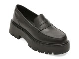 Mocasini ALDO negri, CADAYCIA 001, din piele naturala