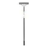 Grebla cu coada metalica Micul Fermier 14 dinti, 1410x365 mm pentru gradina