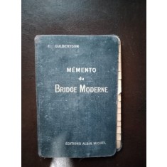 Ely Culbertson - Memento du Bridge Moderne