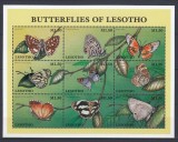 Cumpara ieftin Lesotho - FLUTURI - Bloc - MNH, Nestampilat