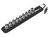Set Chei Tubulare Hexagonale 1/4, 9 Bucăți