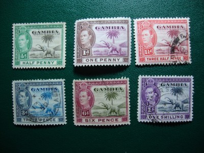 GAMBIA GEORGE VI foto