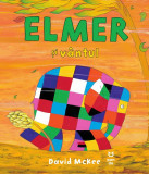 Elmer și v&acirc;ntul - Paperback - David McKee - Pandora M