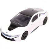 Masinuta Rastar BMW I8, Alb, 1:43