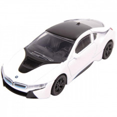 Masinuta Rastar BMW I8, Alb, 1:43