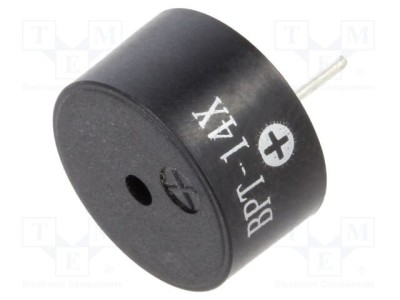 Semnalizator piezoelectric BESTAR 7mA THT 13,8mm 80dB 4kHz foto