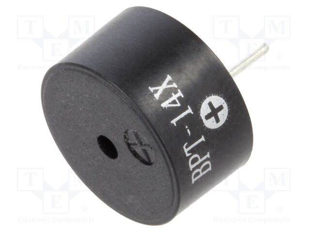 Semnalizator piezoelectric BESTAR 7mA THT 13,8mm 80dB 4kHz