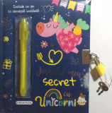 Jurnalul meu secret cu Unicorni - Hardcover - Girasol