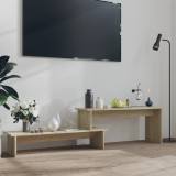 VidaXL Comodă TV, stejar Sonoma, 180x30x43 cm, PAL
