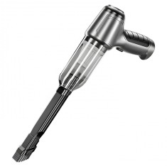 Aspirator Auto Portabil 3 in 1 Pro, WellLuck, Putere De Aspirare Mare 63000Pa, Autonomie 85 De Min, 120W/4000mAh, 2 Viteze, Filtru Hepa, Functie Sufla