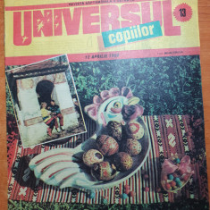 revista pentru copii - universul copiilor 12 aprilie 1990-numar de paste