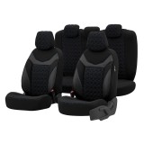 Cumpara ieftin Set Huse scaune auto VW TIGUAN 2008-2013 Piele ecologica + Textil Albastru, Umbrella