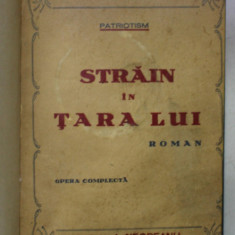 STRAIN IN TARA LUI , roman de N. RADULESCU - NIGER , 1928