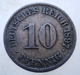 1.271 GERMANIA 10 PFENNIG 1897 A