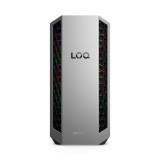 Desktop Gaming Lenovo LOQ Tower 26ADR10 cu procesor AMD Ryzen 7 8745HX pana la 5.1 GHz, 16 GB DDR5, 1TB SSD, RTX 5050, Fara OS, Black, 2 ani Garantie