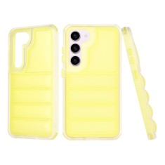 Husa Samsung Galaxy S23 Techsuit Wave Shield, galben foto
