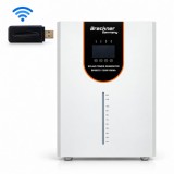 Sistem solar fotovoltaic All-in-One cu invertor hibrid 12kW, 48V OFF GRID monofazic, baterie integrata 15kWh LiFePO4 51.2V 300Ah, modul Wi-Fi inclus B